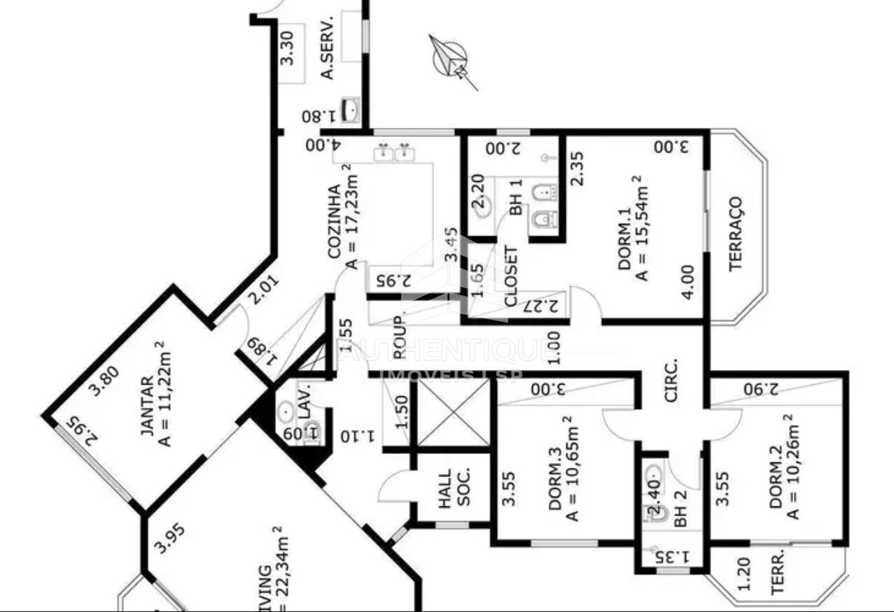 Apartamento, 3 quartos, 168 m² - Foto 29