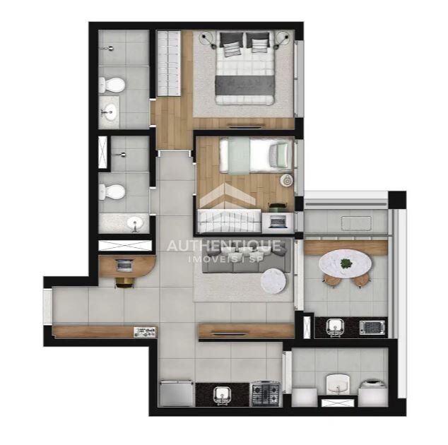 Apartamento, 2 quartos, 61 m² - Foto 19