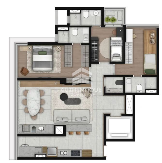 Apartamento, 2 quartos, 61 m² - Foto 22