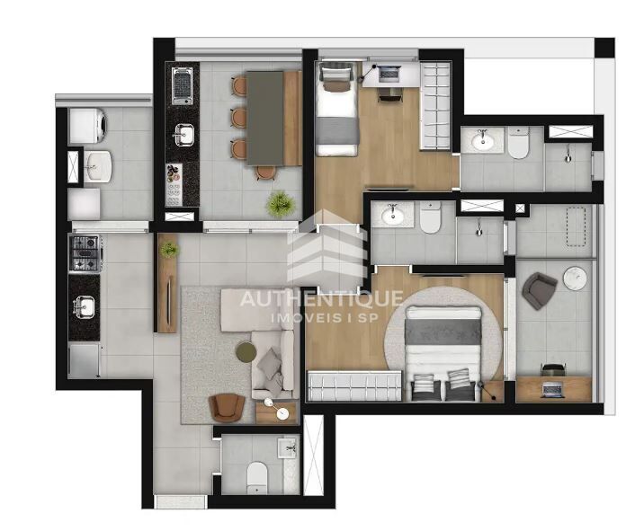 Apartamento, 2 quartos, 61 m² - Foto 20