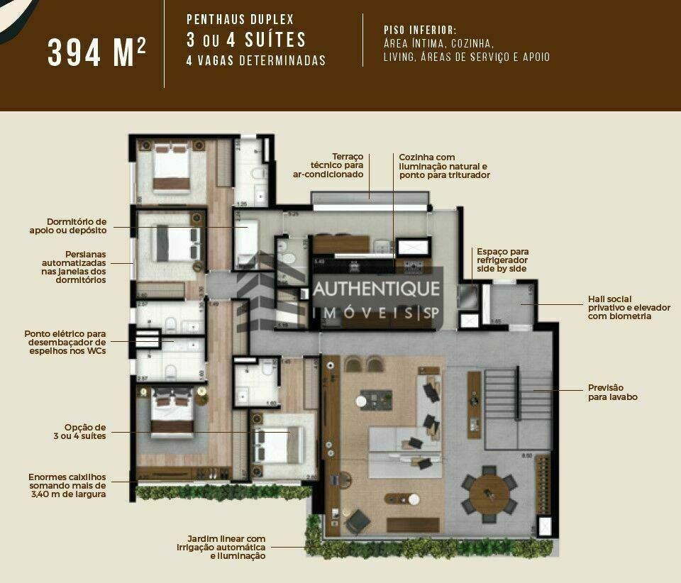 Cobertura à venda com 4 quartos, 394m² - Foto 21