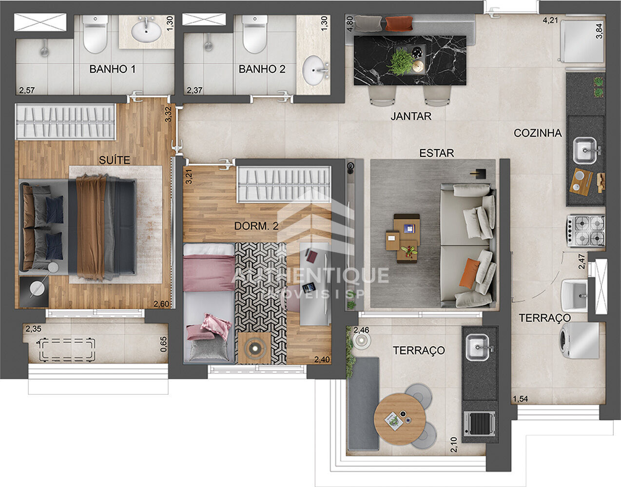 Apartamento, 1 quarto, 30 m² - Foto 37