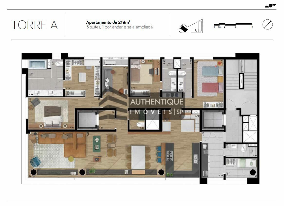 Apartamento à venda com 2 quartos, 130m² - Foto 31