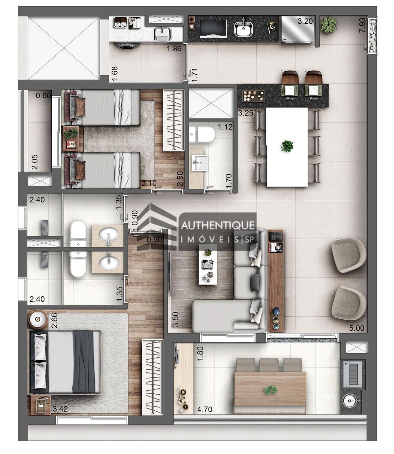 Apartamento à venda com 3 quartos, 89m² - Foto 18