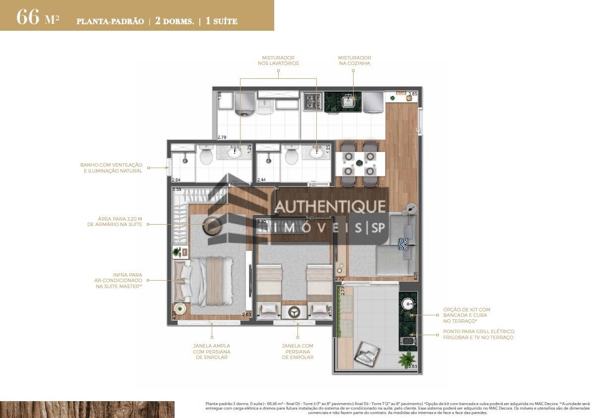 Apartamento à venda com 2 quartos, 66m² - Foto 23