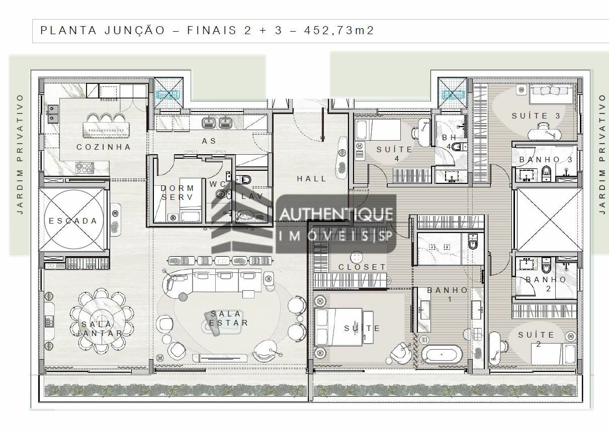 Apartamento à venda com 4 quartos, 452m² - Foto 24