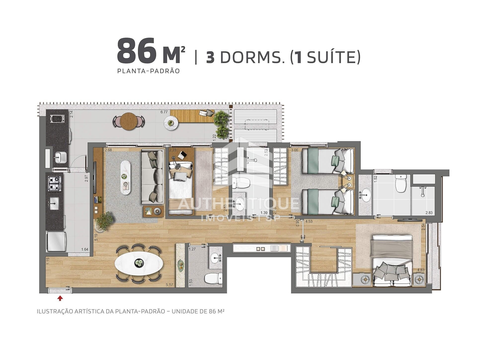 Apartamento, 3 quartos, 114 m² - Foto 22
