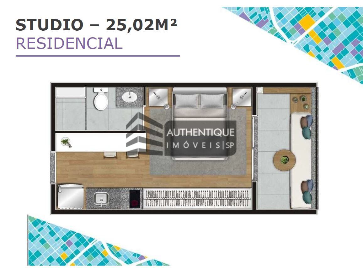 Apartamento à venda com 1 quarto, 24m² - Foto 31