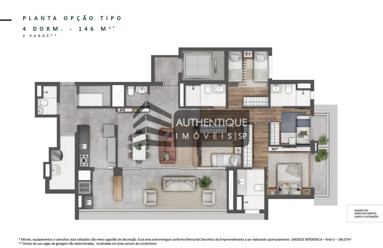 Apartamento à venda com 4 quartos, 146m² - Foto 15