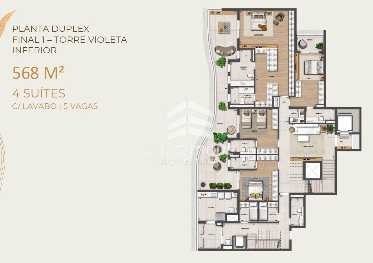 Apartamento, 4 quartos, 222 m² - Foto 34