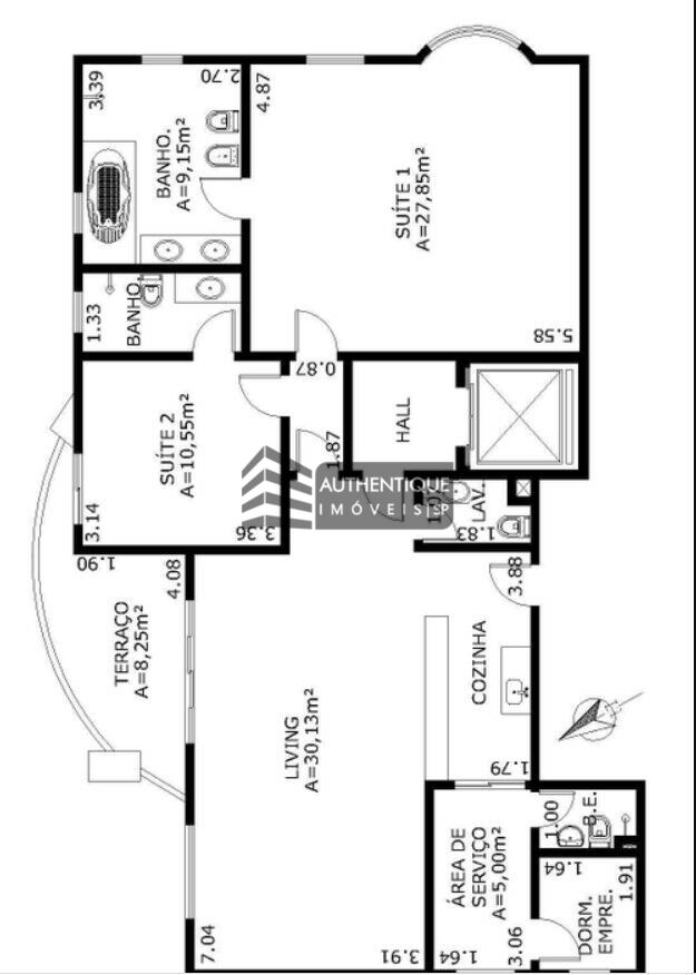 Apartamento à venda com 2 quartos, 132m² - Foto 30