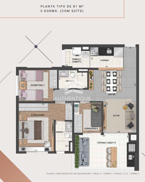 Apartamento, 2 quartos, 81 m² - Foto 19
