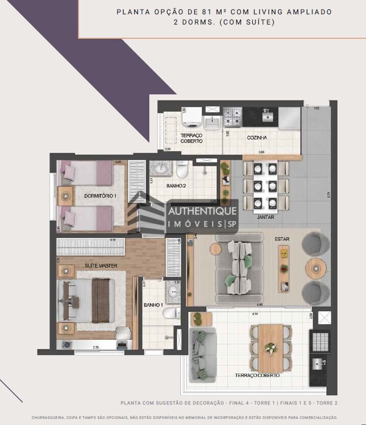 Apartamento à venda com 2 quartos, 81m² - Foto 17