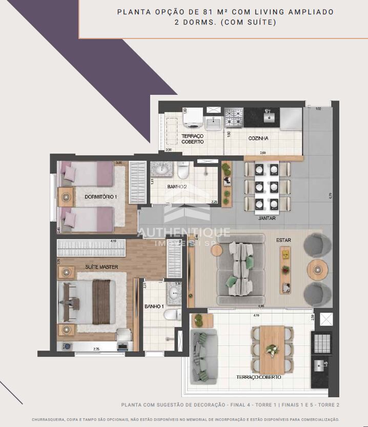 Apartamento, 2 quartos, 81 m² - Foto 17