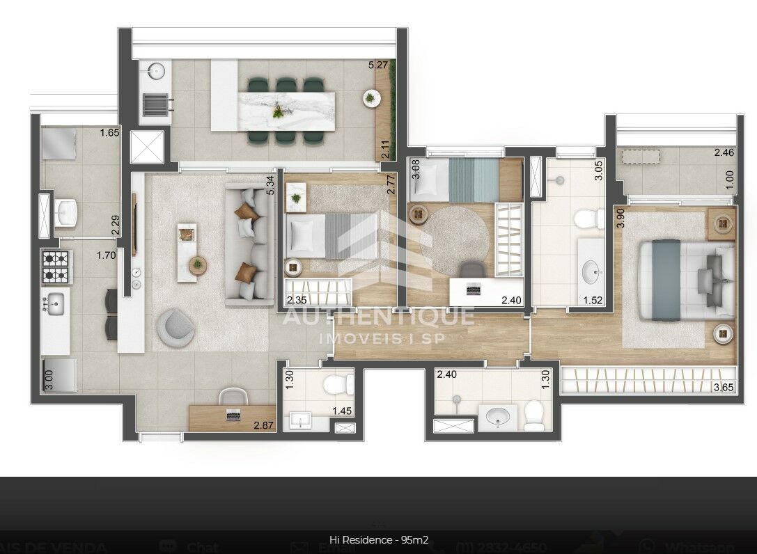 Apartamento, 3 quartos, 95 m² - Foto 18