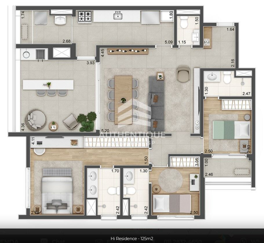 Apartamento, 3 quartos, 95 m² - Foto 19