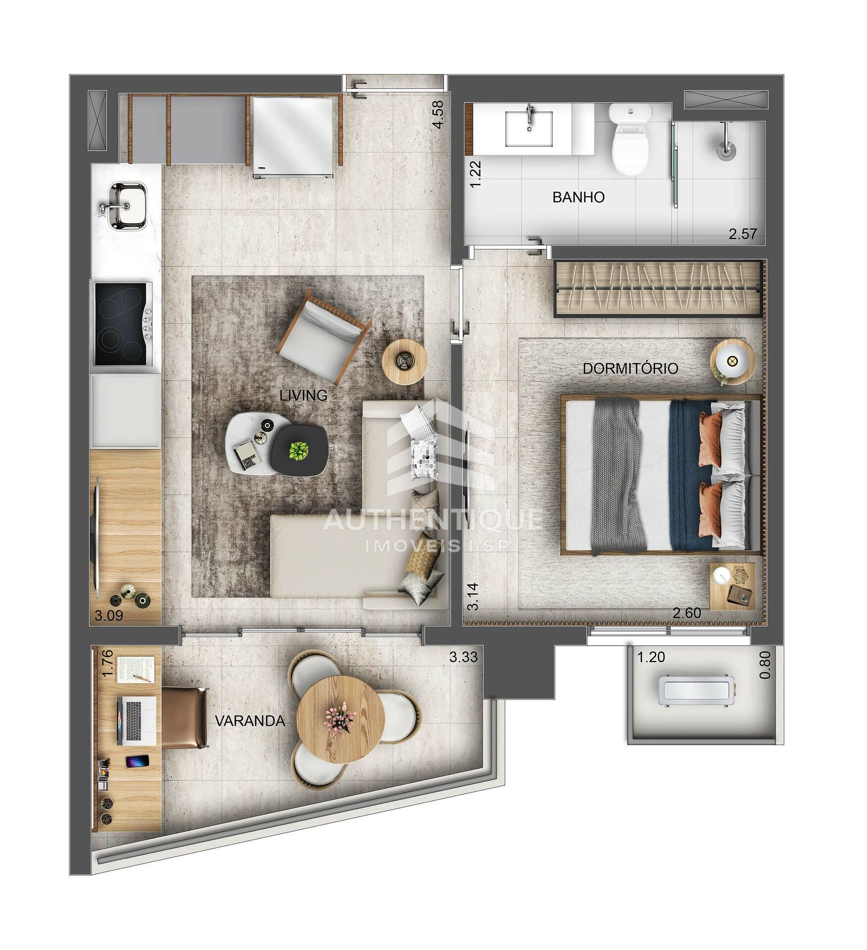 Apartamento, 24 m² - Foto 27