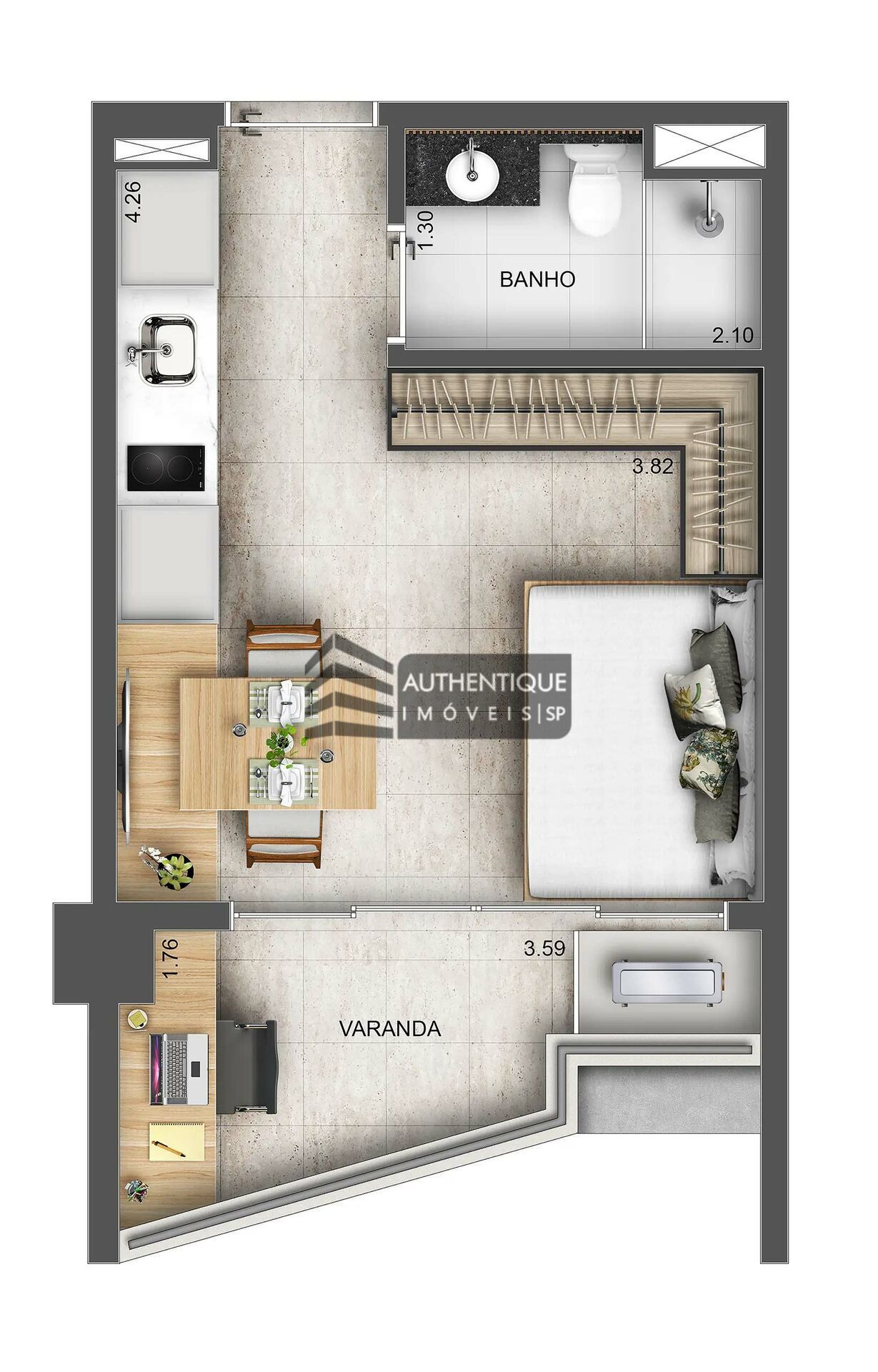 Apartamento à venda, 24m² - Foto 26