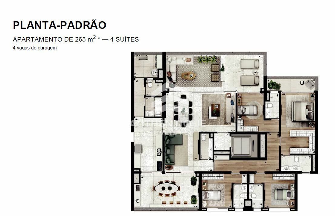Apartamento, 3 quartos, 166 m² - Foto 49