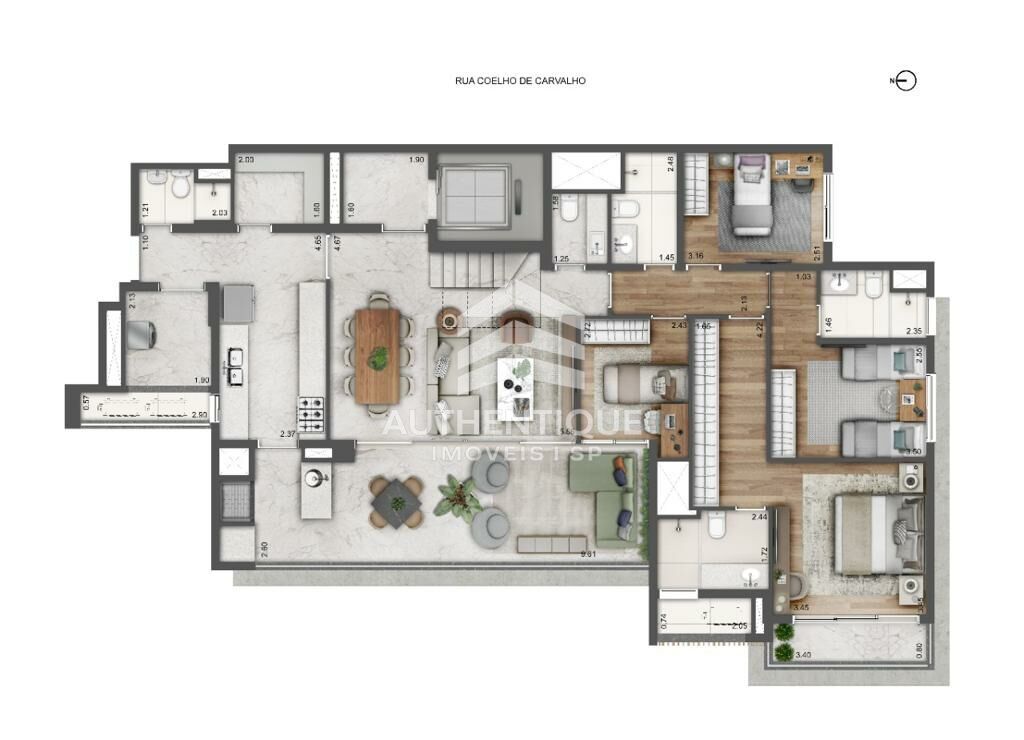 Cobertura, 4 quartos, 313 m² - Foto 36