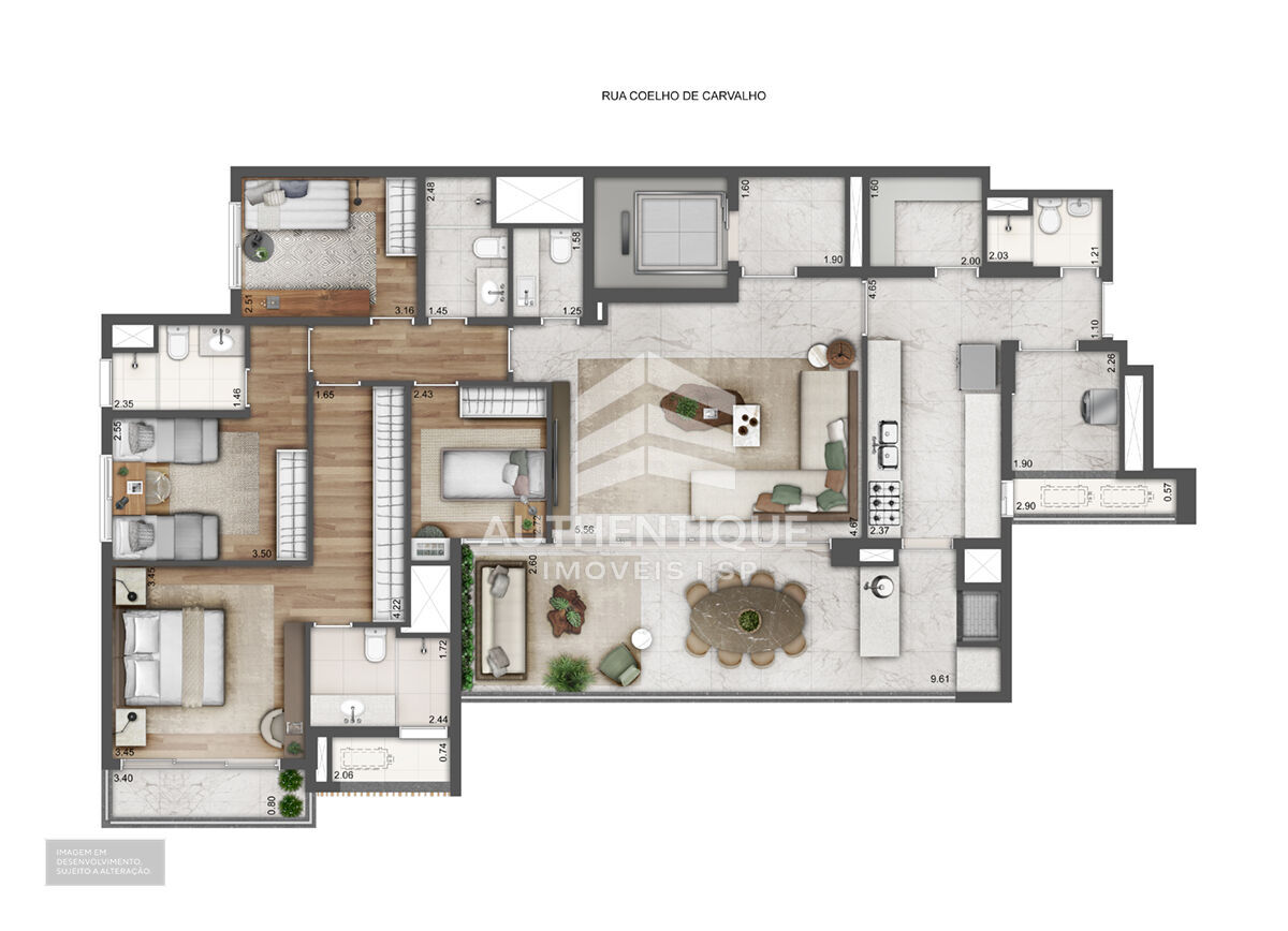 Cobertura, 4 quartos, 313 m² - Foto 40