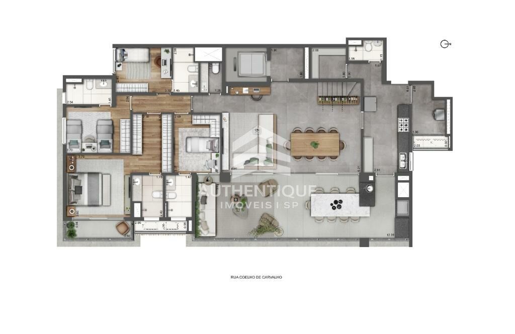 Cobertura, 4 quartos, 313 m² - Foto 38