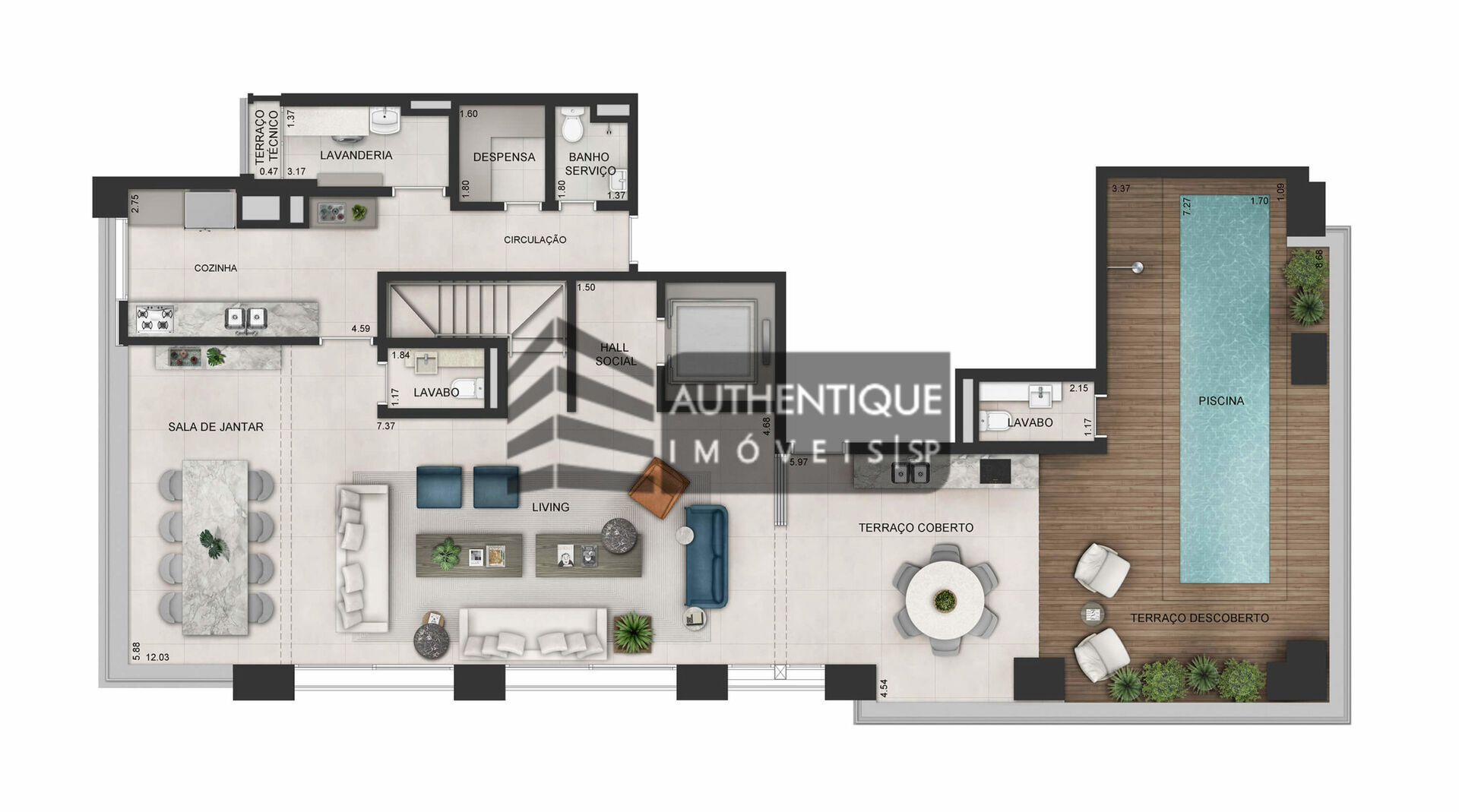 Cobertura à venda com 4 quartos, 358m² - Foto 39