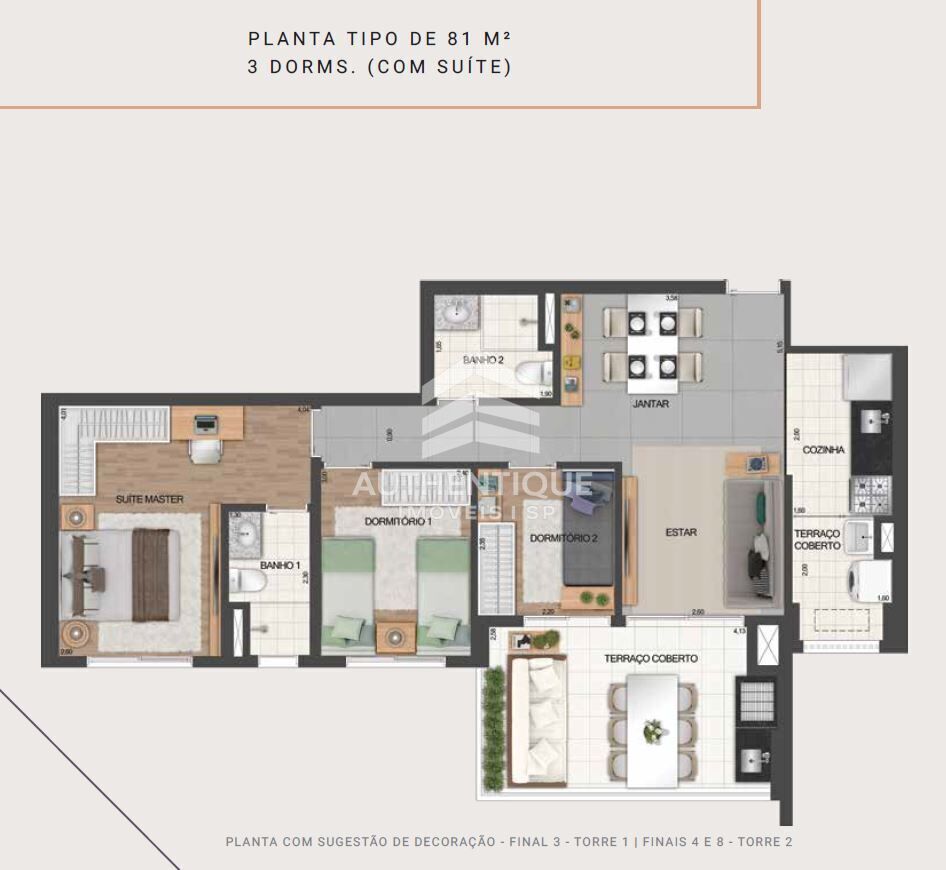 Apartamento, 3 quartos, 81 m² - Foto 11