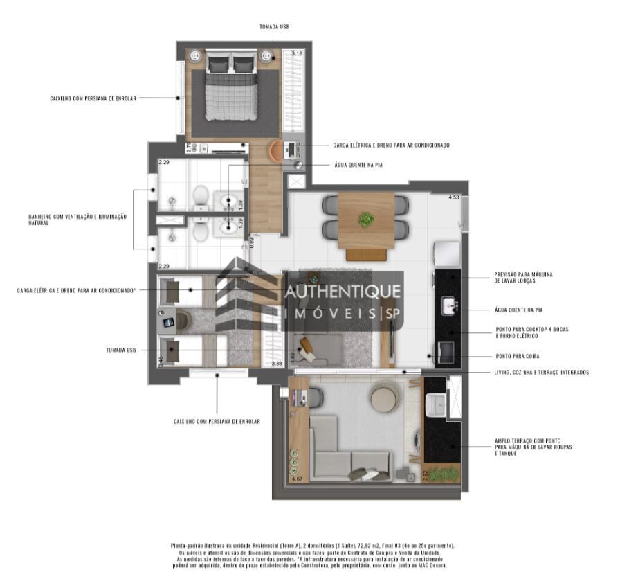 Apartamento à venda com 2 quartos, 125m² - Foto 47