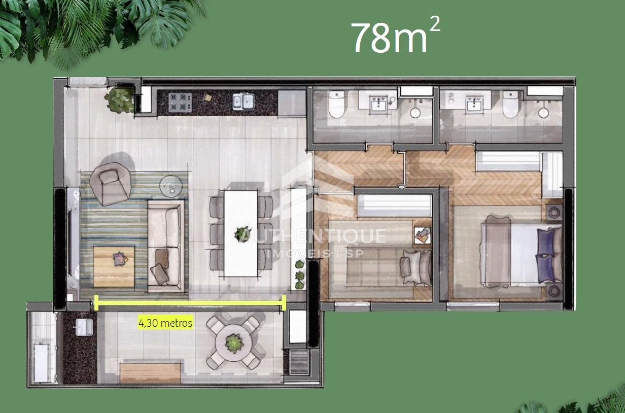 Apartamento, 3 quartos, 104 m² - Foto 19