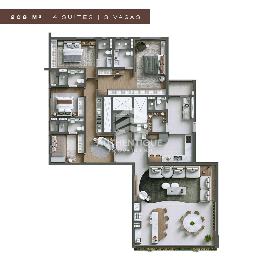 Cobertura, 4 quartos, 445 m² - Foto 18
