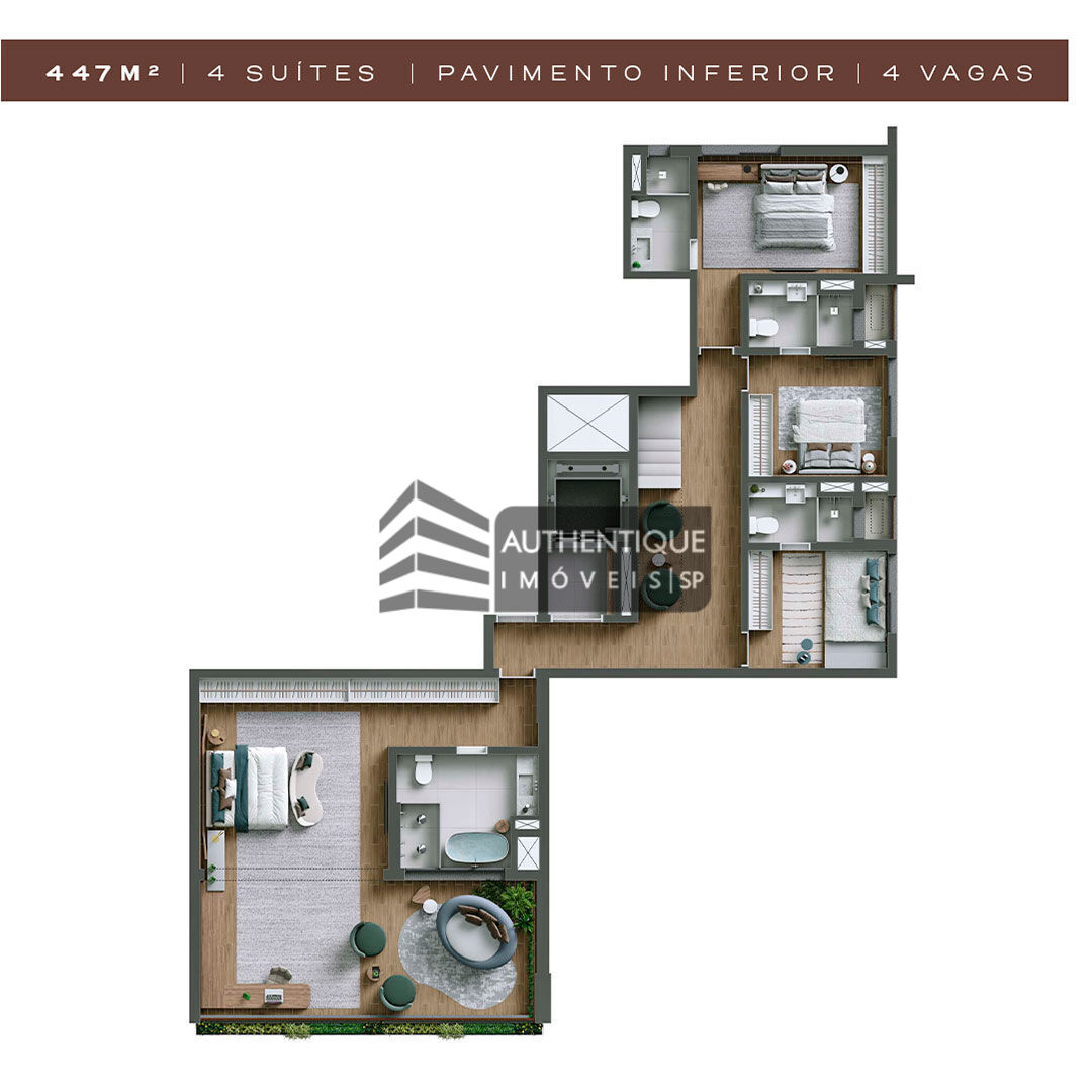 Cobertura à venda com 4 quartos, 445m² - Foto 25