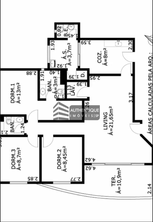 Apartamento à venda com 3 quartos, 103m² - Foto 43