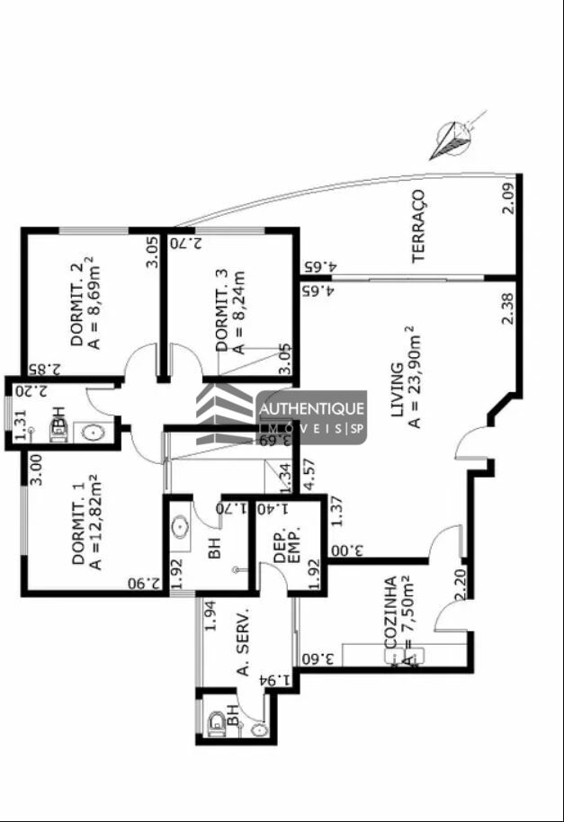 Apartamento à venda com 3 quartos, 103m² - Foto 48