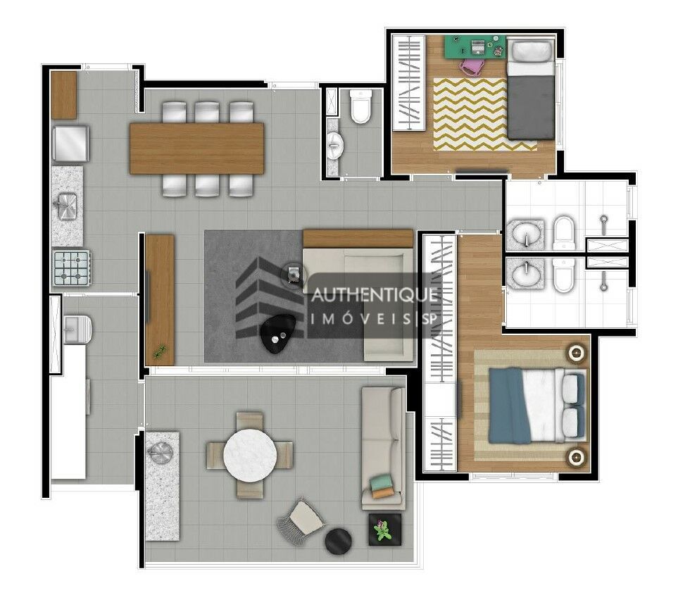 Apartamento à venda com 2 quartos, 92m² - Foto 39