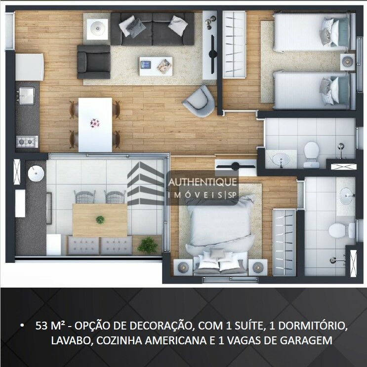 Apartamento à venda com 2 quartos, 53m² - Foto 38