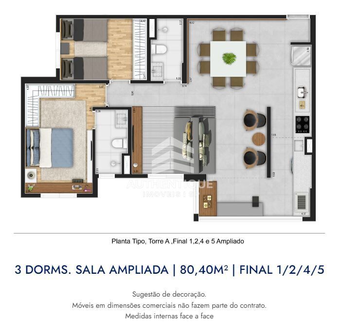 Apartamento, 3 quartos, 97 m² - Foto 7