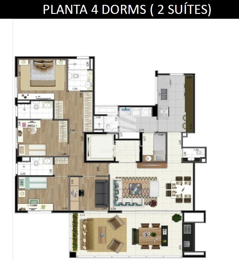 Apartamento, 4 quartos, 134 m² - Foto 33