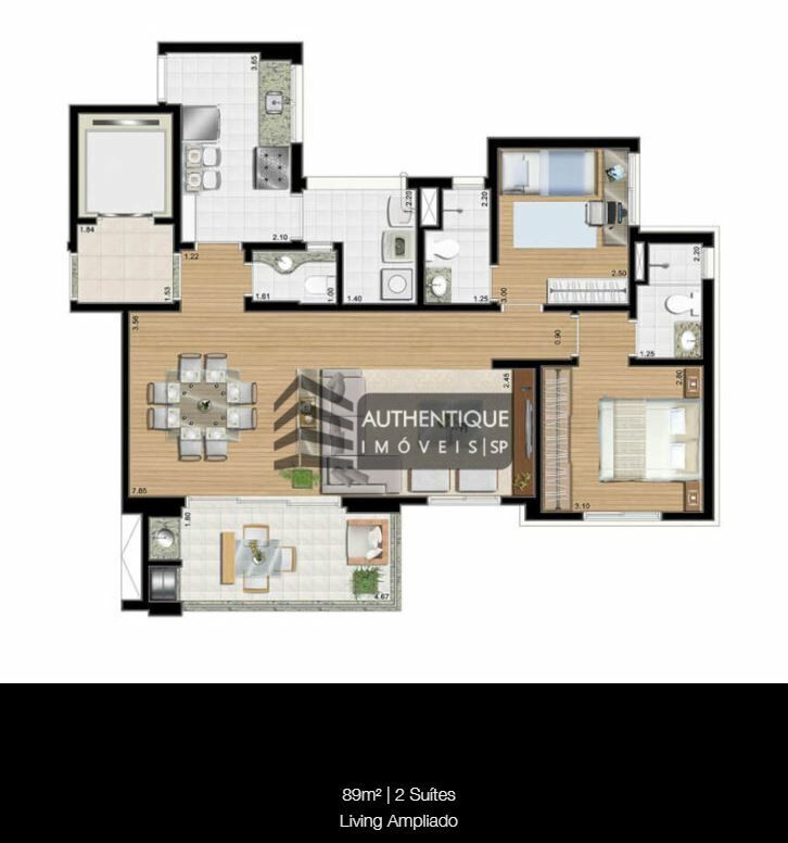 Apartamento à venda com 2 quartos, 89m² - Foto 37