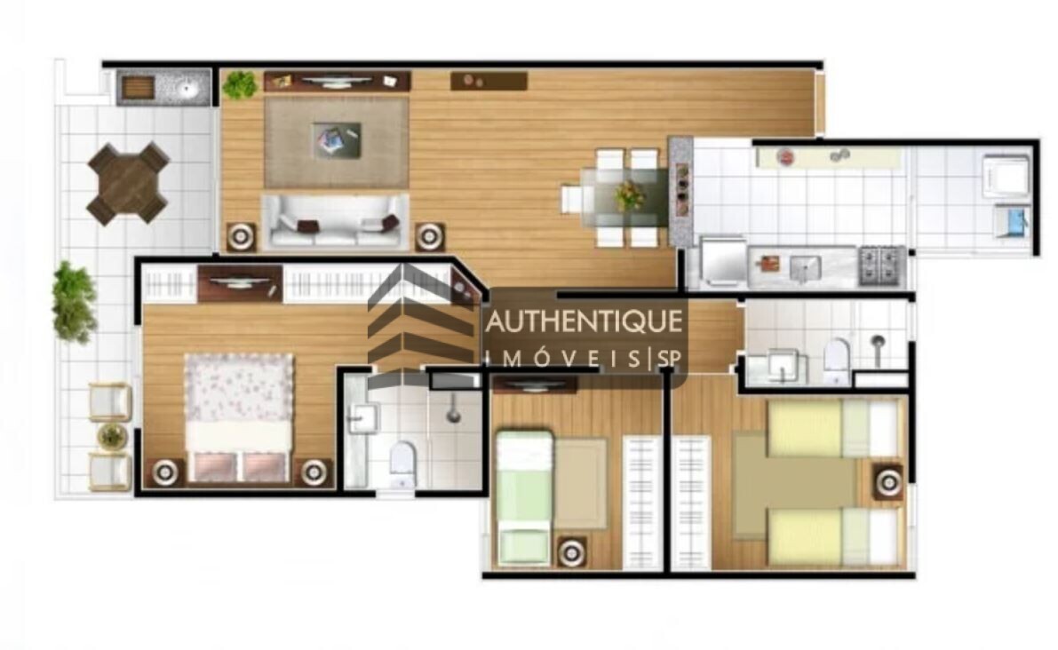 Apartamento à venda com 3 quartos, 83m² - Foto 19