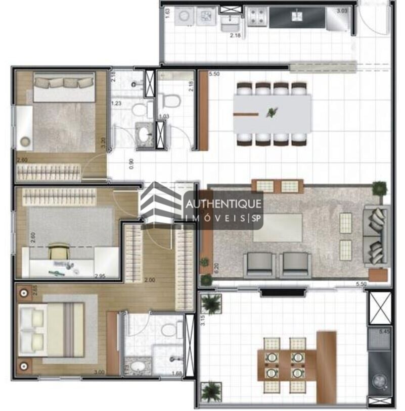 Apartamento à venda com 3 quartos, 119m² - Foto 20