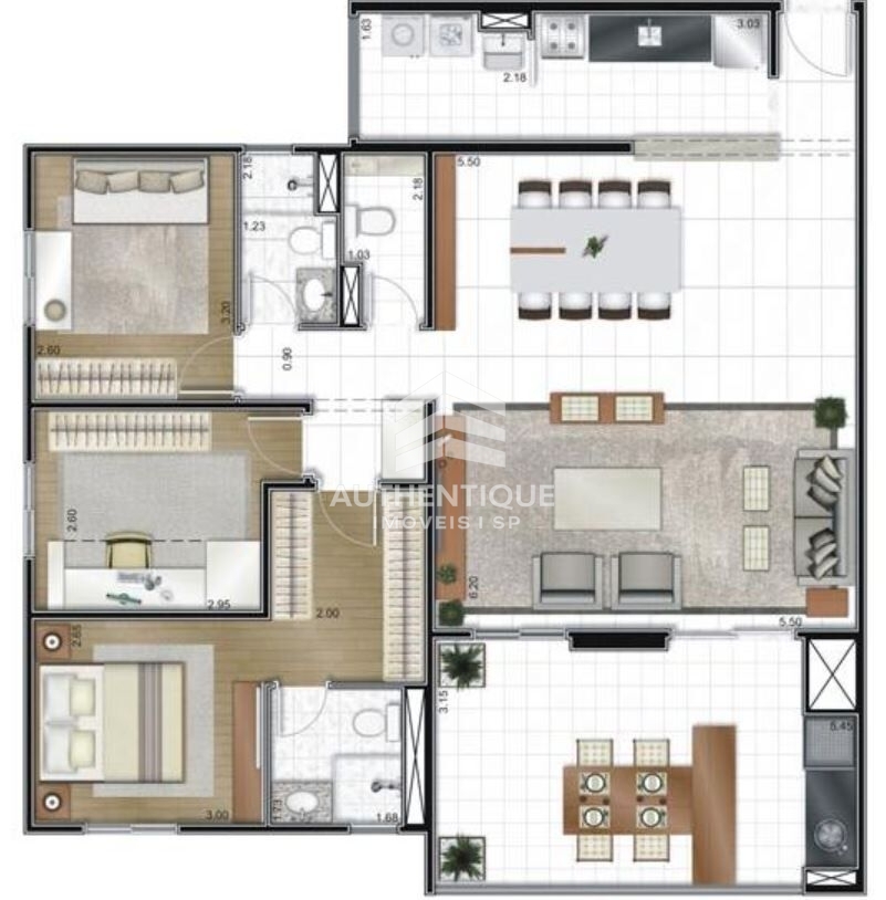 Apartamento, 3 quartos, 119 m² - Foto 20