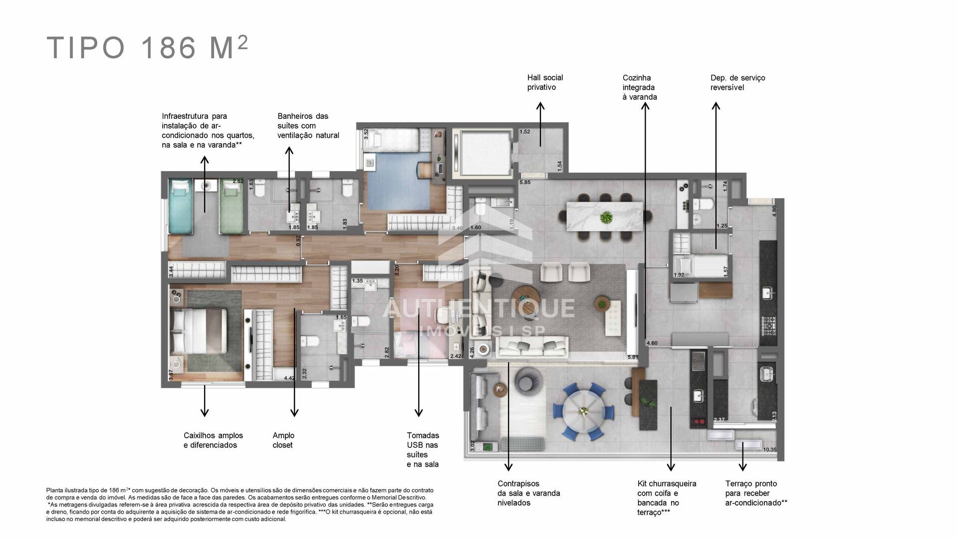 Apartamento, 4 quartos, 186 m² - Foto 28