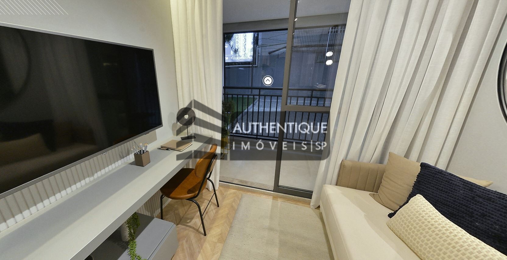 Apartamento à venda com 1 quarto, 37m² - Foto 2