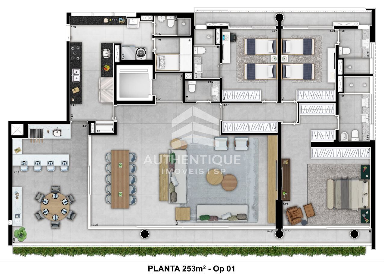 Apartamento, 3 quartos, 252 m² - Foto 17