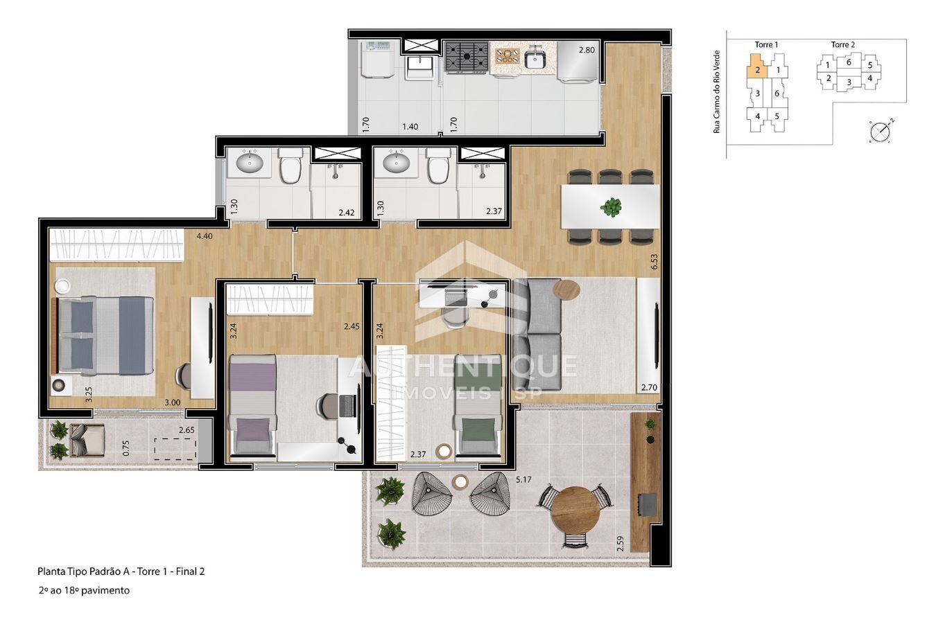 Apartamento, 3 quartos, 84 m² - Foto 21