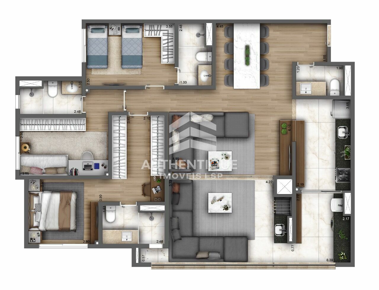 Apartamento, 3 quartos, 93 m² - Foto 18