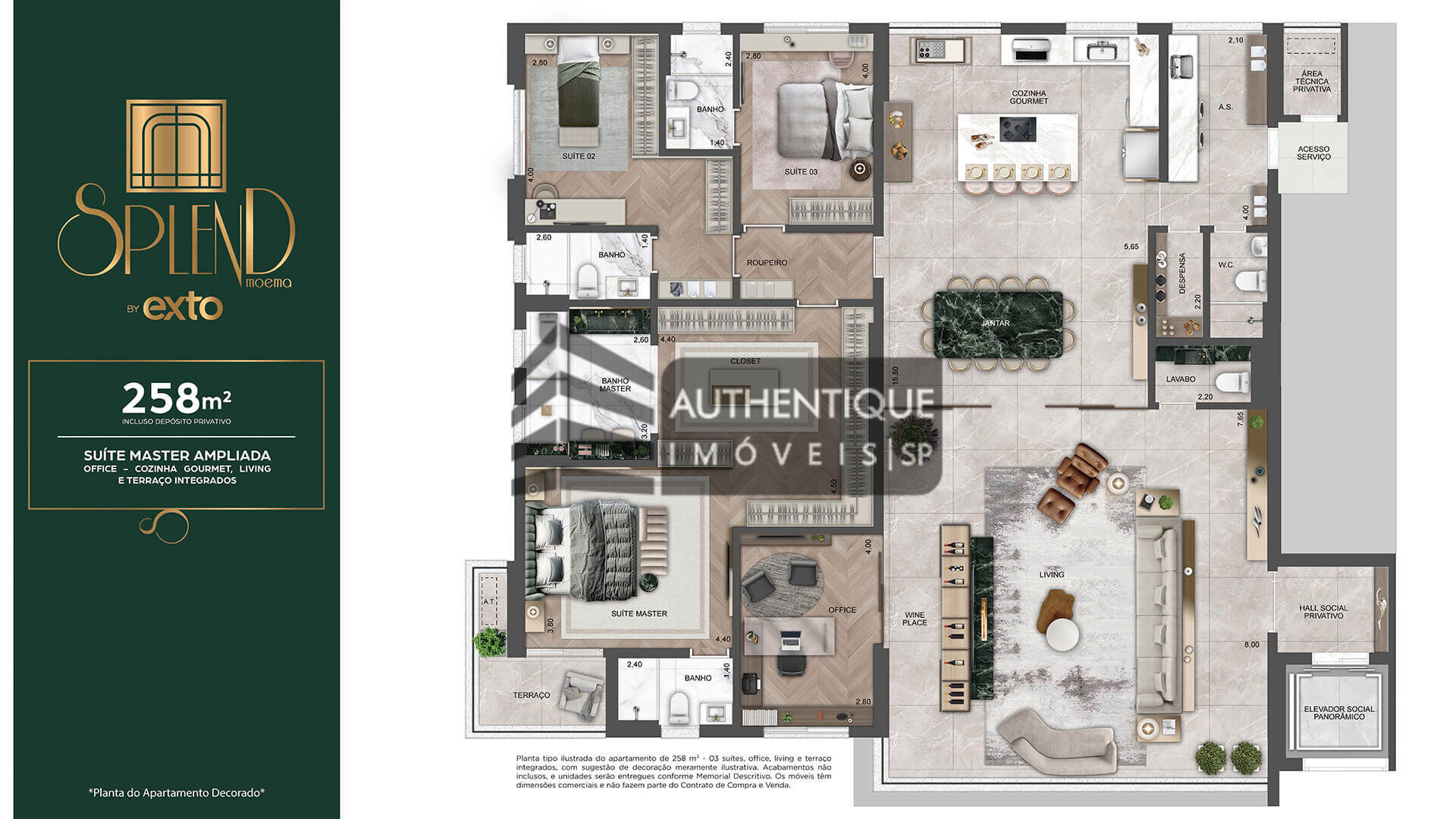 Apartamento, 4 quartos, 258 m² - Foto 28