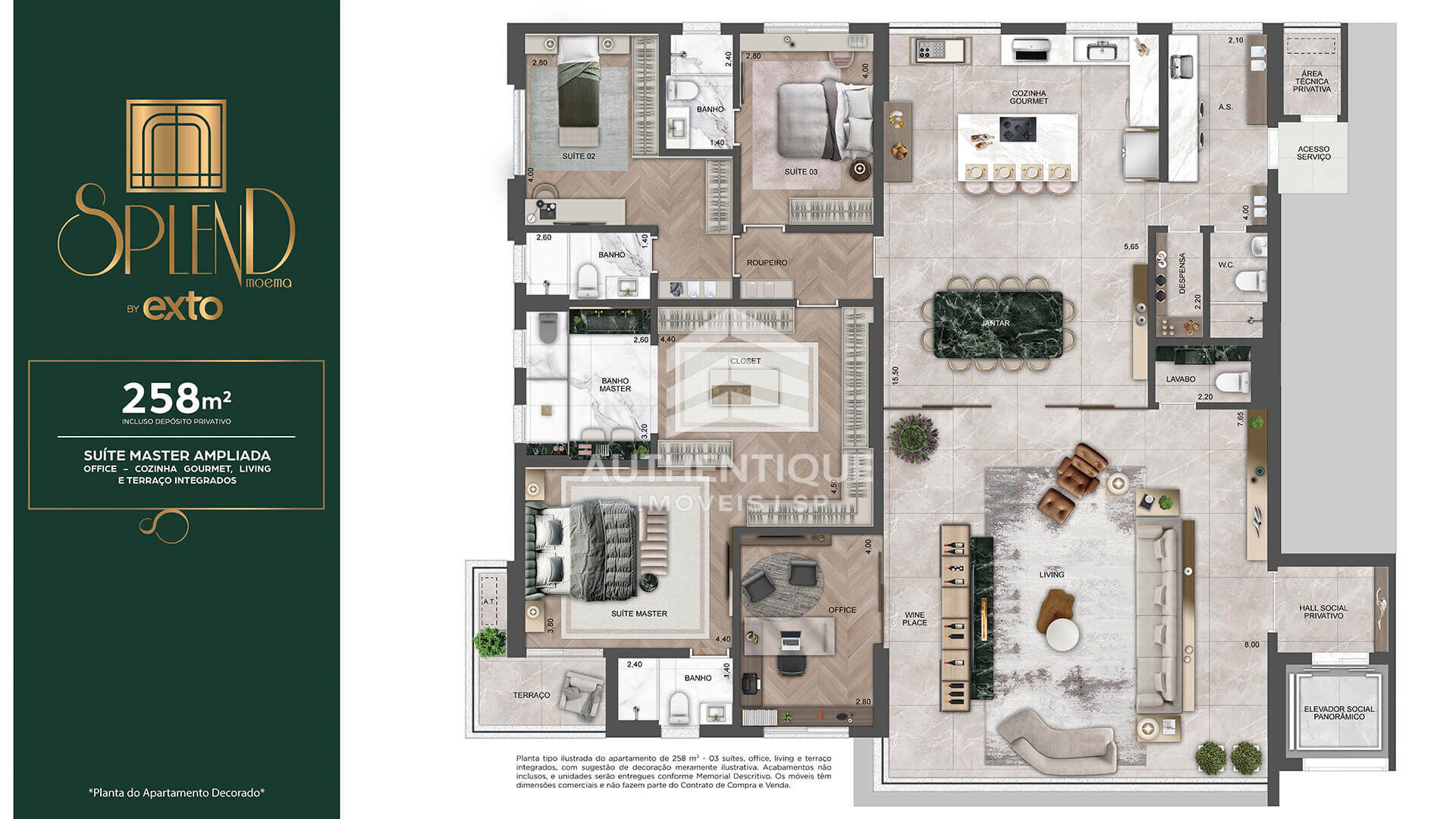 Apartamento, 4 quartos, 258 m² - Foto 28