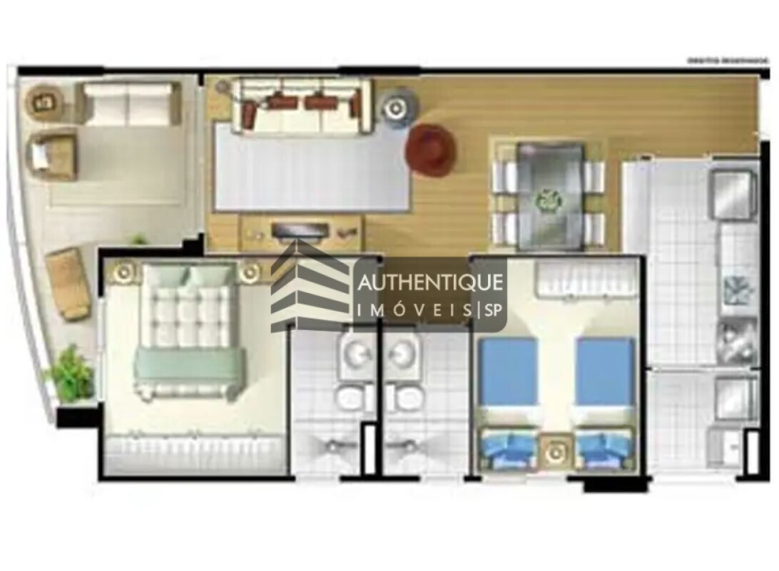 Apartamento à venda com 2 quartos, 65m² - Foto 22